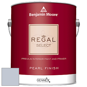 Benjamin Moore 550 Regal Select Waterborne Interior Pearl Finish краска цвет 1423 Angel's Wings