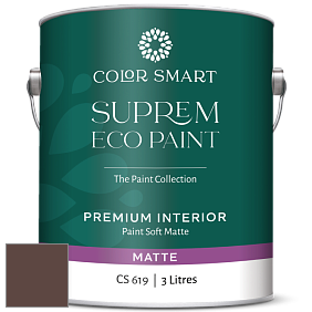 COLOR SMART CS 619 SUPREM ECO PAINT матовая краска цвет 2113-10 Chocolate Sundae