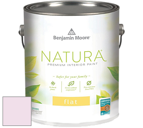 Benjamin Moore 512 Natura Interior Flat Finish матовая краска цвет 2077-70 I Love You Pink