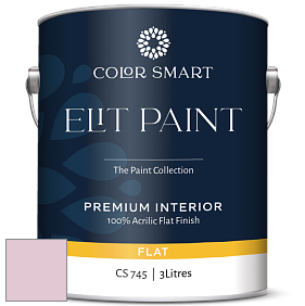 COLOR SMART CS 745 ELIT PAINT глубокоматовая моющаяся краска цвет 2082-60 Pink Innocence