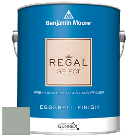 Benjamin Moore 549 Regal Select Waterborne Interior Eggshell Finish краска цвет 697 Scenic Drive