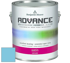 Benjamin Moore 792 Advance Interior Paint-Satin эмаль цвет 2059-50 Pool Party