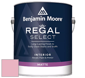 Benjamin Moore 548 IRegal Select Interior Paint - Matte краска цвет 1339 Misted Rose