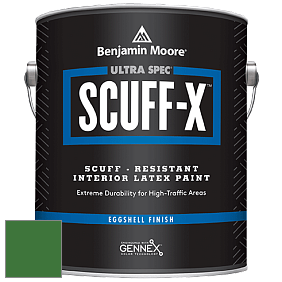 Benjamin Moore 485 Ultra Spec SCUFF-X Interior Eggshell Finish краска цвет RAL 6010 