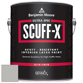 Benjamin Moore 486 Ultra Spec SCUFF-X Interior Satin Finish краска цвет AF-690 