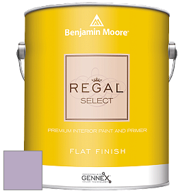 Benjamin Moore 547 Regal Select Waterborne Interior Flat Finish краска цвет 2072-50 Lavender Lipstick
