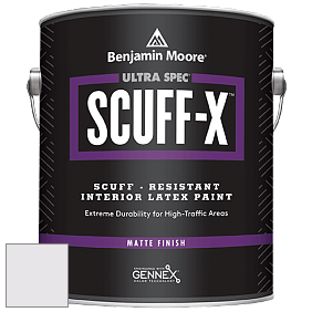 Benjamin Moore 484 Ultra Spec SCUFF-X Interior Matte Finish краска цвет 882 Feathered Violet