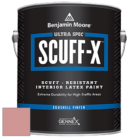 Benjamin Moore 485 Ultra Spec SCUFF-X Interior Eggshell Finish краска цвет 2090-50 Tender Pink