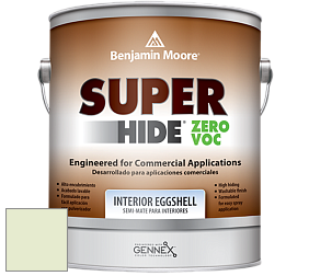 Benjamin Moore 357 Super Hide Zero Voc Interior Eggshell краска цвет 421 Green Cove Springs