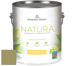 Benjamin Moore 512 Natura Interior Flat Finish матовая краска цвет 531 Ponderosa Pine