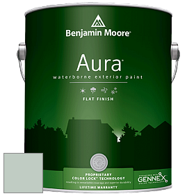 Benjamin Moore Aura 629 Waterborne Exterior Flat Finish краска цвет 702 Bali