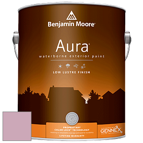 Benjamin Moore Aura 634 Waterborne Exterior Low Lustre Finish краска цвет 2082-50 Damask Rose