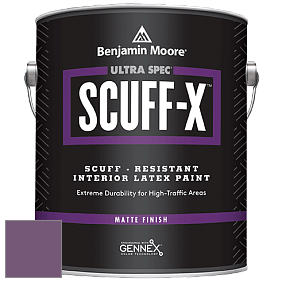 Benjamin Moore 484 Ultra Spec SCUFF-X Interior Matte Finish краска цвет 2073-30 Passion Plum