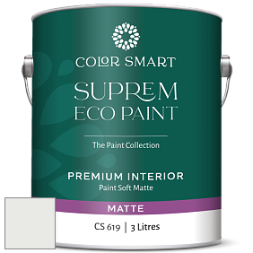 COLOR SMART CS 619 SUPREM ECO PAINT матовая краска цвет 873 Baby's Breath