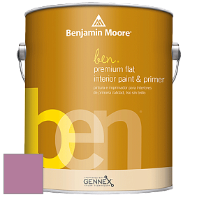 Benjamin Moore Ben W625 Premium Interior Latex Flat краска цвет 1363 Melrose Pink
