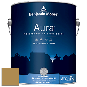 Benjamin Moore Aura 632 Waterborne Exterior Semi-Gloss Finish краска цвет 280 Renaissance Gold