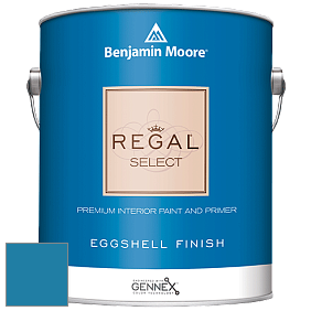 Benjamin Moore 549 Regal Select Waterborne Interior Eggshell Finish краска цвет 784 Blue Macaw