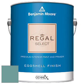 Benjamin Moore 549 Regal Select Waterborne Interior Eggshell Finish краска цвет 677 Azure Water