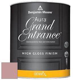 Benjamin Moore Aura 148 Grand Entrance High Gloss эмаль цвет 2092-50 Titanic Rose
