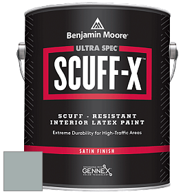 Benjamin Moore 486 Ultra Spec SCUFF-X Interior Satin Finish краска цвет 1565 Mount Saint Anne