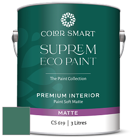 COLOR SMART CS 619 SUPREM ECO PAINT матовая краска цвет 623 Deep Sea