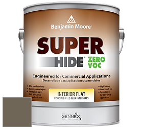 Benjamin Moore 355 Super Hide Zero Voc Interior Flat краска цвет 1540 Cabin Fever