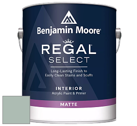 Benjamin Moore 548 IRegal Select Interior Paint - Matte краска цвет 703 Catalina Blue