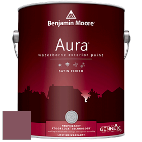 Benjamin Moore Aura 631 Waterborne Exterior Satin Finish краска цвет 2082-30 Cherokee Brick