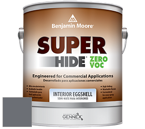 Benjamin Moore 357 Super Hide Zero Voc Interior Eggshell краска цвет 1608 Ashland Slate