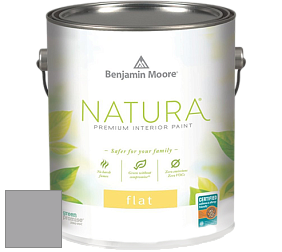 Benjamin Moore 512 Natura Interior Flat Finish матовая краска цвет NCS S 3502-R50B 