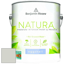 Benjamin Moore 513 Natura Interior Eggshell Finish краска с блеском цвет OC-52 Gray Owl