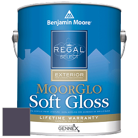 Benjamin Moore W096 Regal Select Exterior Paint-Moor GloSoft Gloss Finish краска цвет 2070-20 Plum Royale