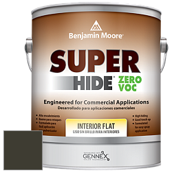 Benjamin Moore 355 Super Hide Zero Voc Interior Flat краска цвет RAL 6022 