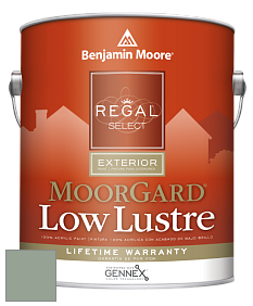 Benjamin Moore W103 Regal Select Exterior Paint-MoorGard Low Lustre Finish краска цвет 698 Grenadier Pond