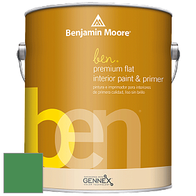 Benjamin Moore Ben W625 Premium Interior Latex Flat краска цвет 574 Once Upon a Time