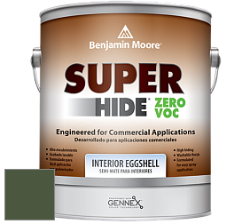 Benjamin Moore 357 Super Hide Zero Voc Interior Eggshell краска цвет RAL 6003 