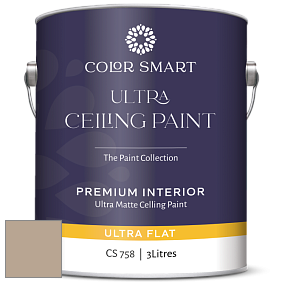 COLOR SMART CS 758 ULTRA CEILING PAINT ультраматовая краска цвет AF-140 