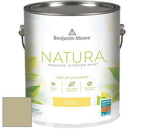 Benjamin Moore 512 Natura Interior Flat Finish матовая краска цвет 494 Lewiville Green