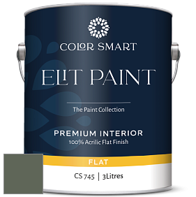 COLOR SMART CS 745 ELIT PAINT глубокоматовая моющаяся краска цвет AF-480 
