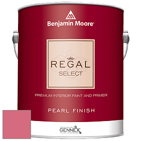 Benjamin Moore 550 Regal Select Waterborne Interior Pearl Finish краска цвет 1328 Deco Rose