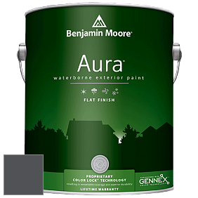 Benjamin Moore Aura 629 Waterborne Exterior Flat Finish краска цвет 1617 Cheating Heart