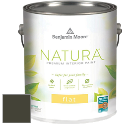 Benjamin Moore 512 Natura Interior Flat Finish матовая краска цвет RAL 6014 