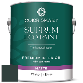 COLOR SMART CS 619 SUPREM ECO PAINT матовая краска цвет RAL 6012 