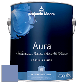 Benjamin Moore Aura 524 Waterborne Interior Eggshell Finish краска цвет 1420 Softened Violet