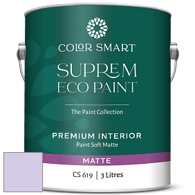 COLOR SMART CS 619 SUPREM ECO PAINT матовая краска цвет 2071-60 Lily Lavender