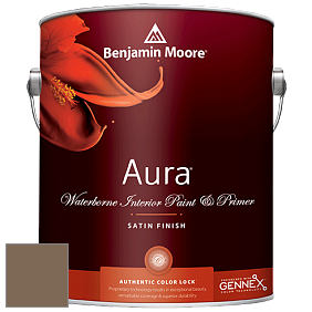 Benjamin Moore Aura 526 Waterborne Interior Satin Finish покрытие цвет AF-115 