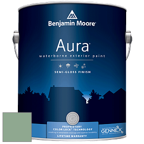 Benjamin Moore Aura 632 Waterborne Exterior Semi-Gloss Finish краска цвет HC-129 BM HC-129