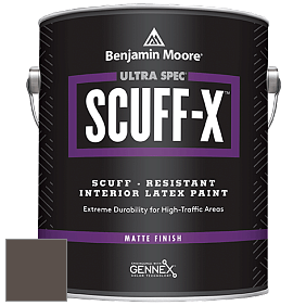 Benjamin Moore 484 Ultra Spec SCUFF-X Interior Matte Finish краска цвет 2112-20 Brown Sugar