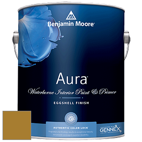 Benjamin Moore Aura 524 Waterborne Interior Eggshell Finish краска цвет NCS S 3560-Y 