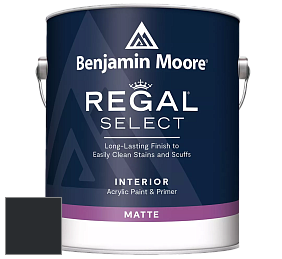 Benjamin Moore 548 IRegal Select Interior Paint - Matte краска цвет RAL 9011 